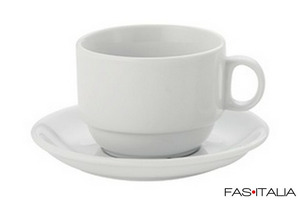 Tazza da colazione impilabile