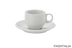 Tazza da caffè impilabile